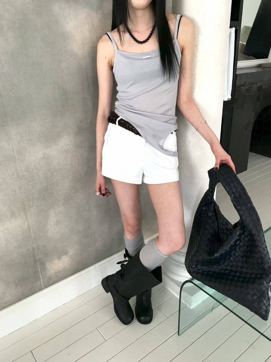 AVANDACE韓國代購女裝新款人氣休閑時尚熱賣26夏季吊帶背心AVANDACE吊帶/背心圖色2
