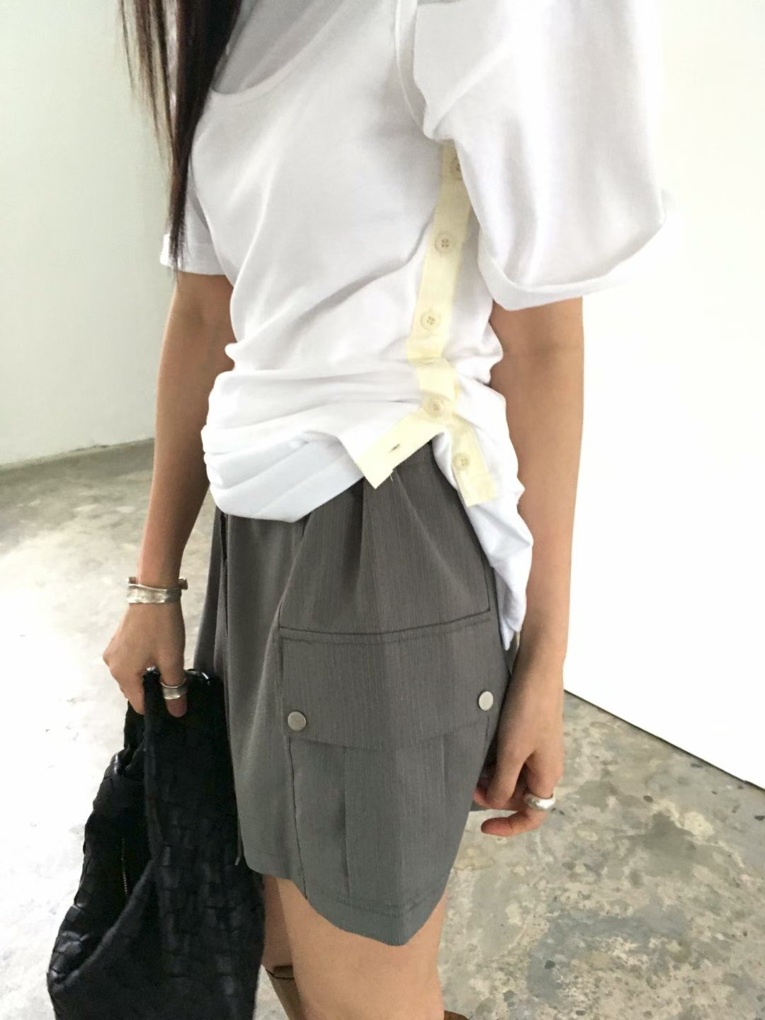 AVANDACE韓國直郵實拍女裝新品26夏季吊帶背心不含內搭無袖紐扣AVANDACE吊帶/背心