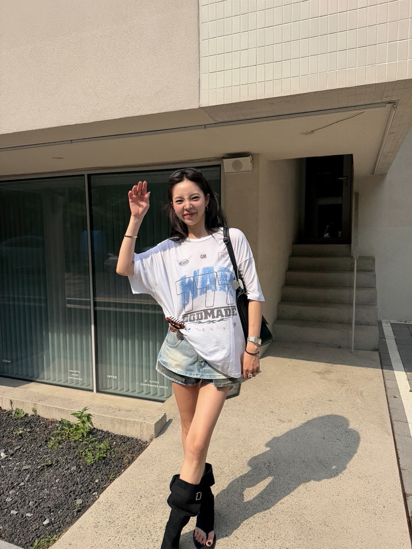 SOLAR韓國直郵實拍女裝新款26夏季熱賣推薦人氣休閑時尚T恤SOLART恤