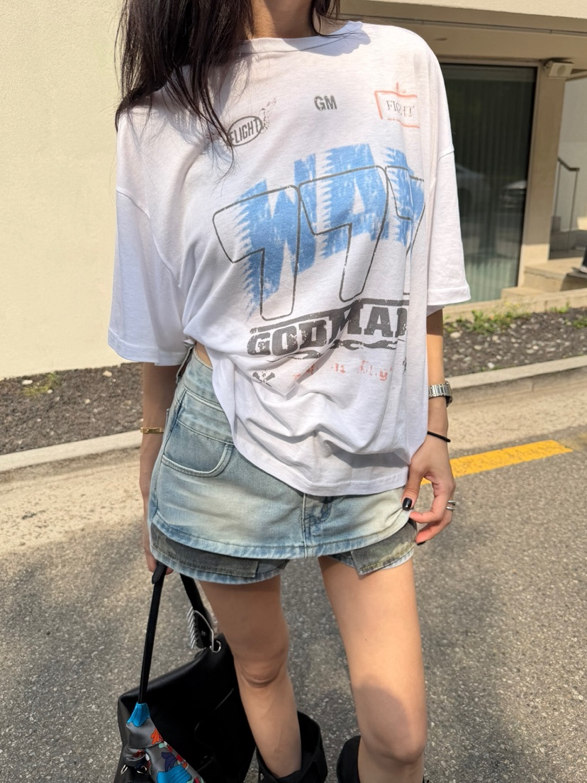 SOLAR韓國直郵實拍女裝新款26夏季熱賣推薦人氣休閑時尚T恤SOLART恤