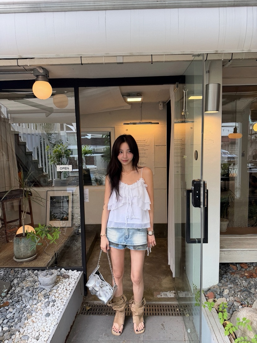 SOLAR韓國直郵實拍女士新品人氣休閑推薦時尚熱賣裙褲迷彩SOLAR裙褲