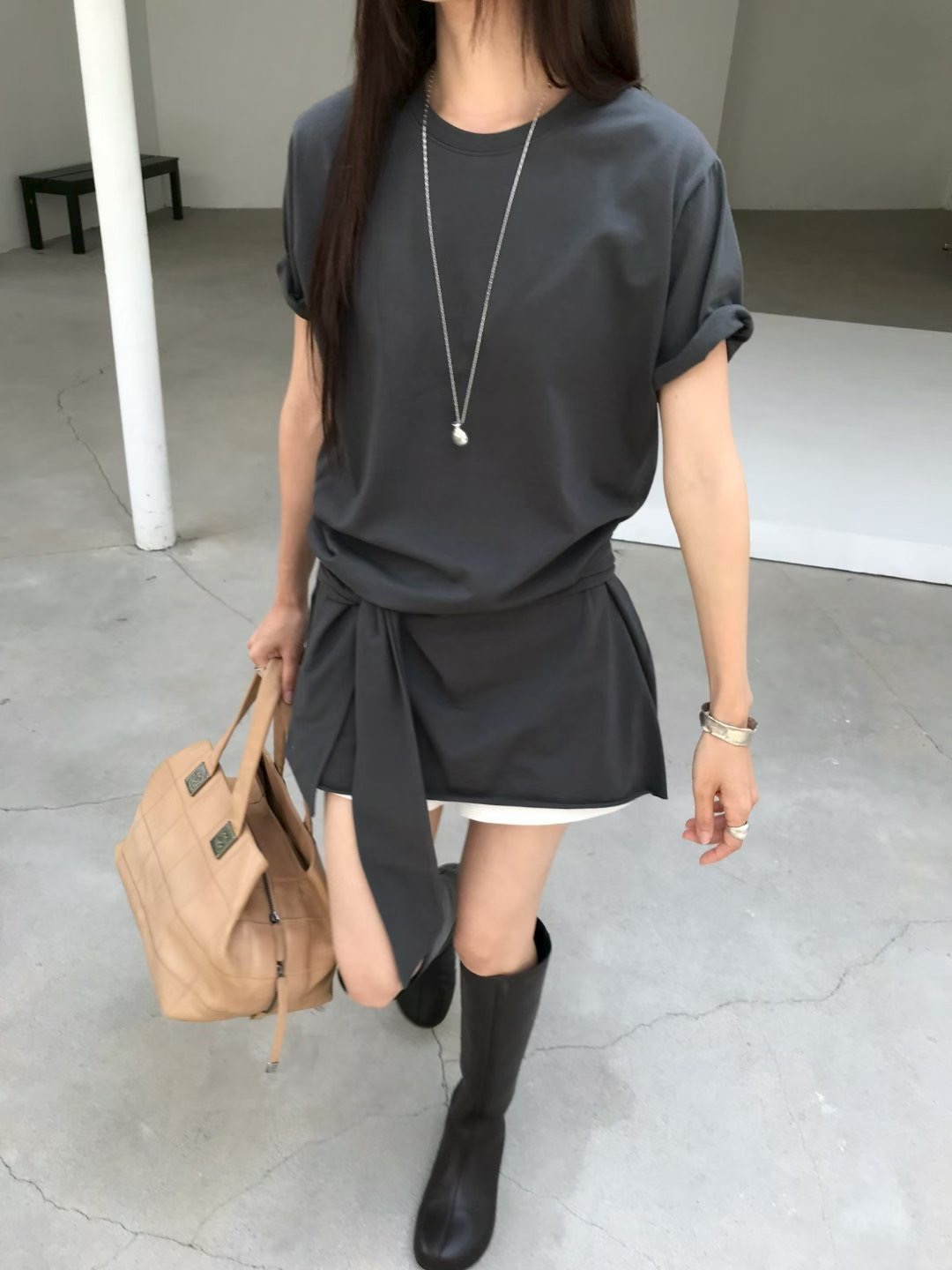 AVANDACE韓國直郵實拍女士新款休閑26夏季連衣裙不含配飾OPSAVANDACE連衣裙