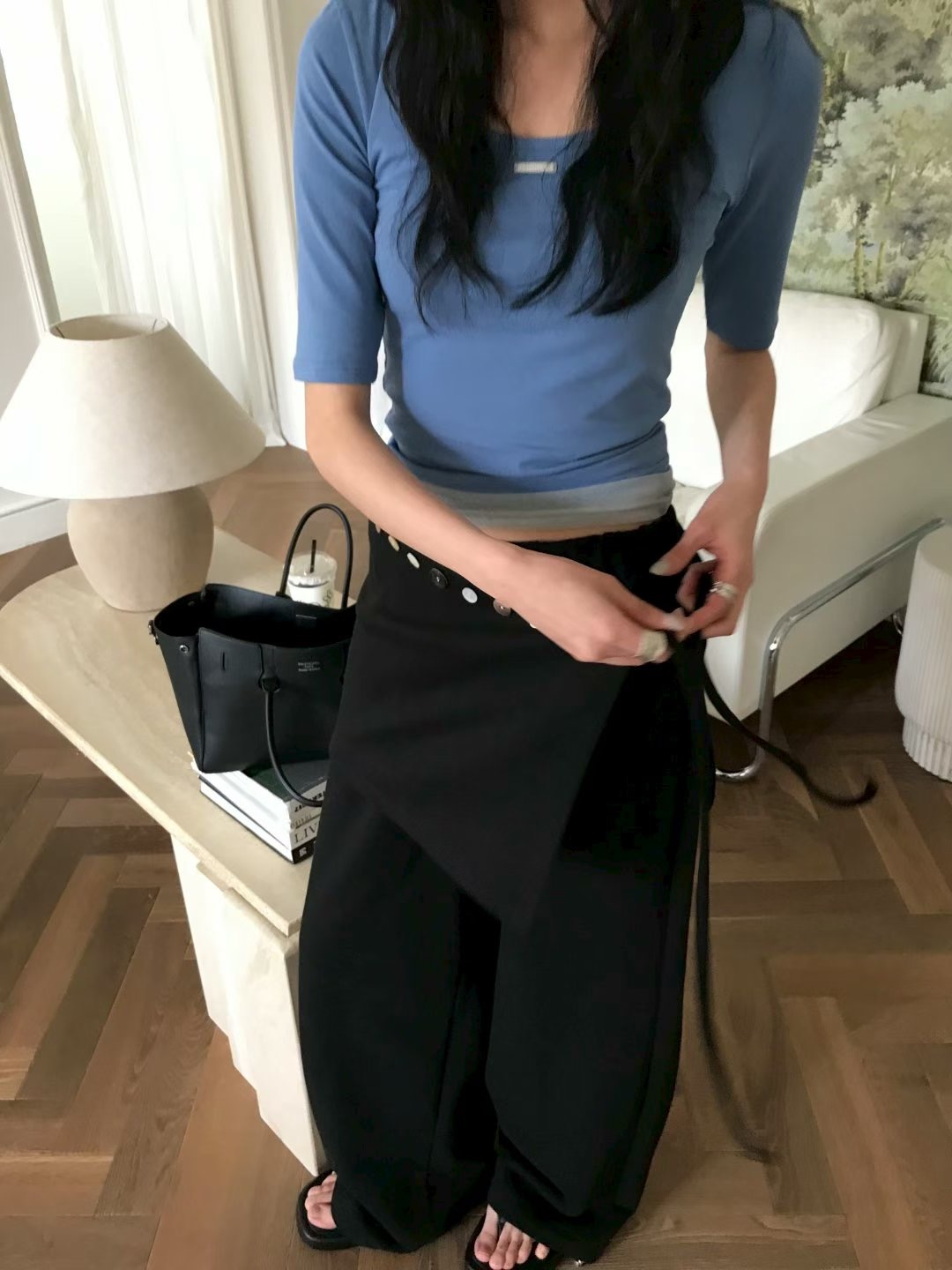 AVANDACE韓國代購女士新品時尚熱賣推薦26夏季人氣休閑T恤AVANDACET恤圖色3