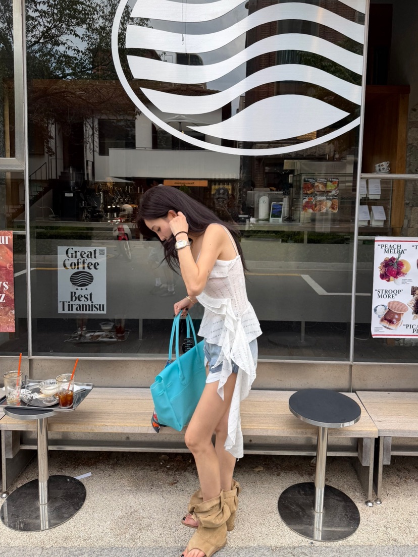SOLAR韓國直郵實拍女士新品時尚熱賣26夏季休閑推薦吊帶背心SOLAR吊帶/背心