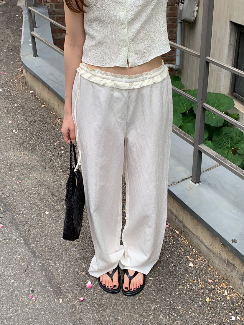 RIETTE韓國代購女裝新品休閑熱賣推薦時尚人氣26夏季休閑褲RIETTE休閑褲