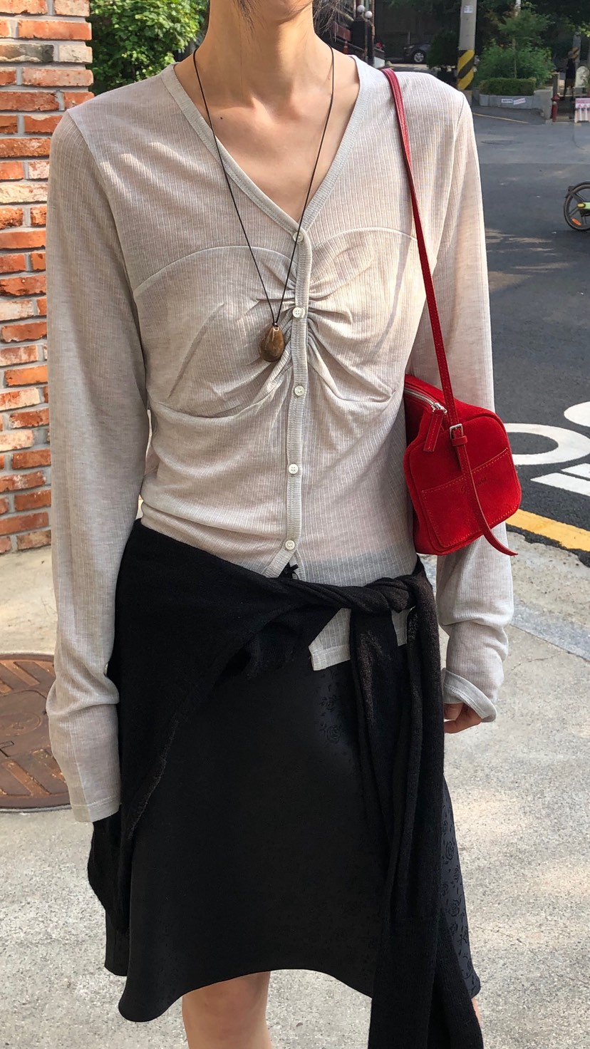 OVER RICH韓國東大門直郵女士新品人氣休閑熱賣長袖T恤開衫OVER RICH長袖T恤