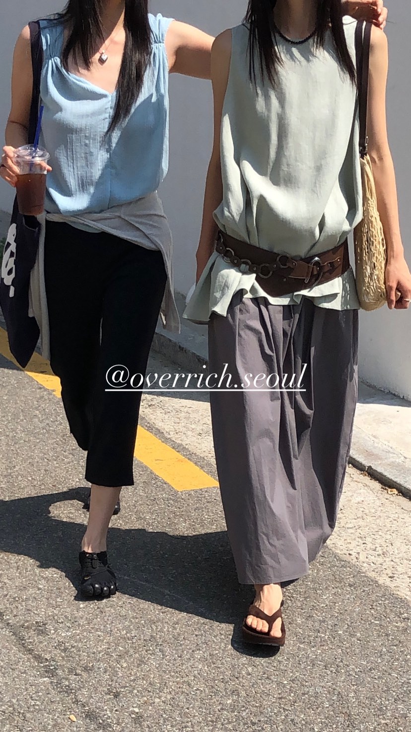 OVER RICH東大門實拍韓國女裝新款時尚休閑人氣熱賣長裙OVER RICH長裙