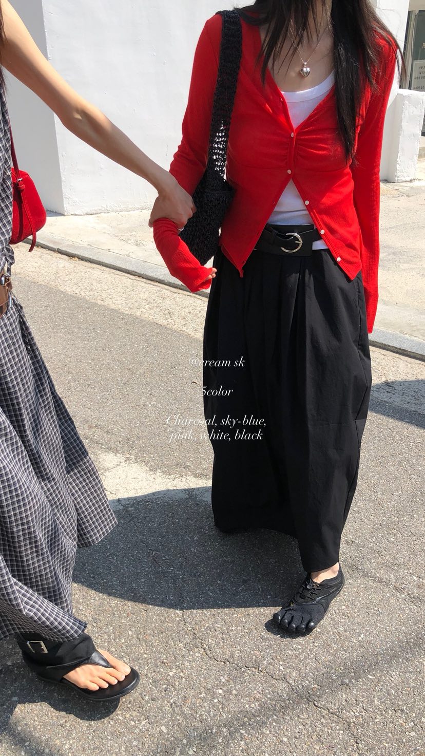 OVER RICH東大門實拍韓國女裝新款時尚休閑人氣熱賣長裙OVER RICH長裙