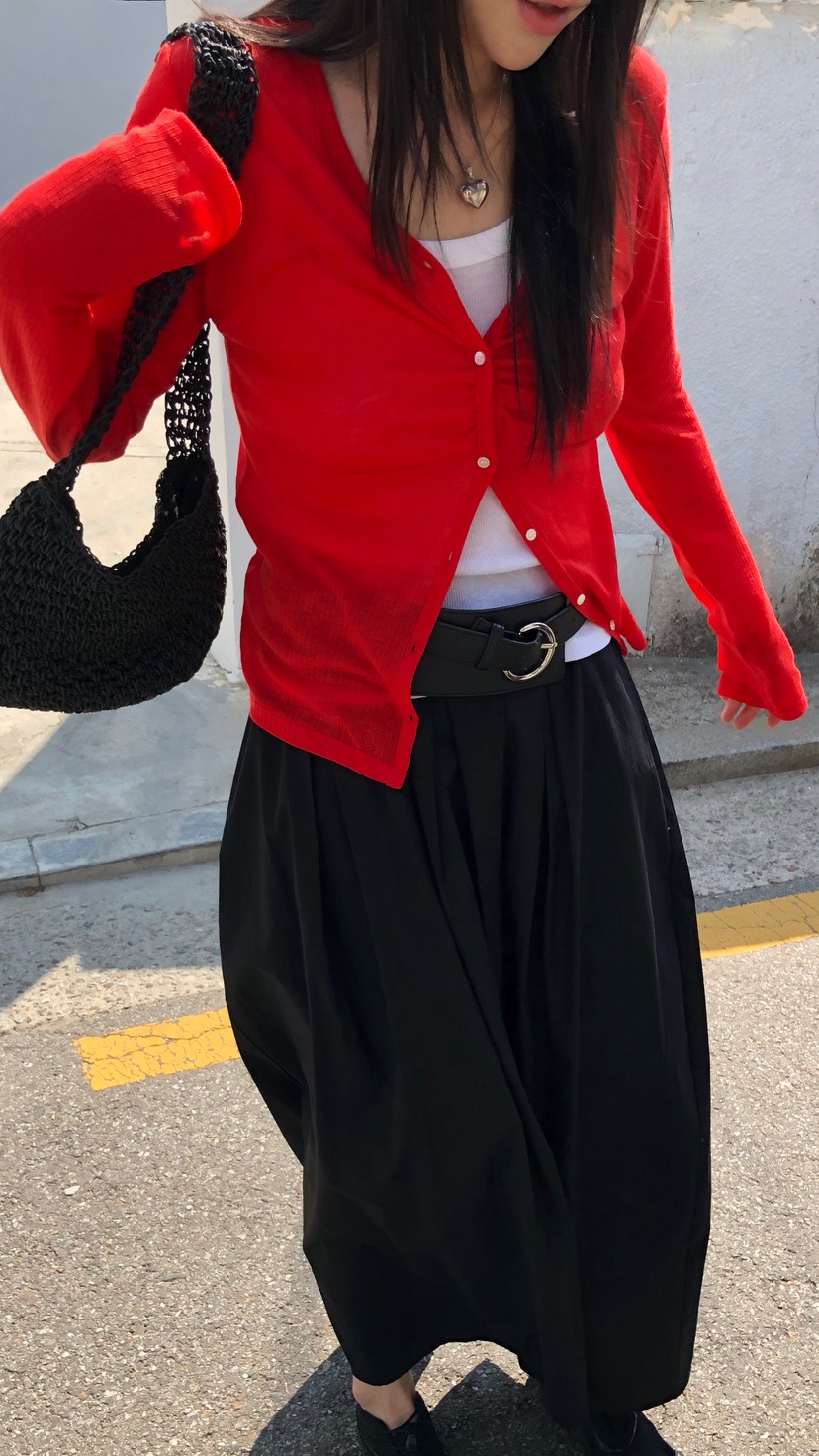 OVER RICH東大門實拍韓國女裝新款時尚休閑人氣熱賣長裙OVER RICH長裙