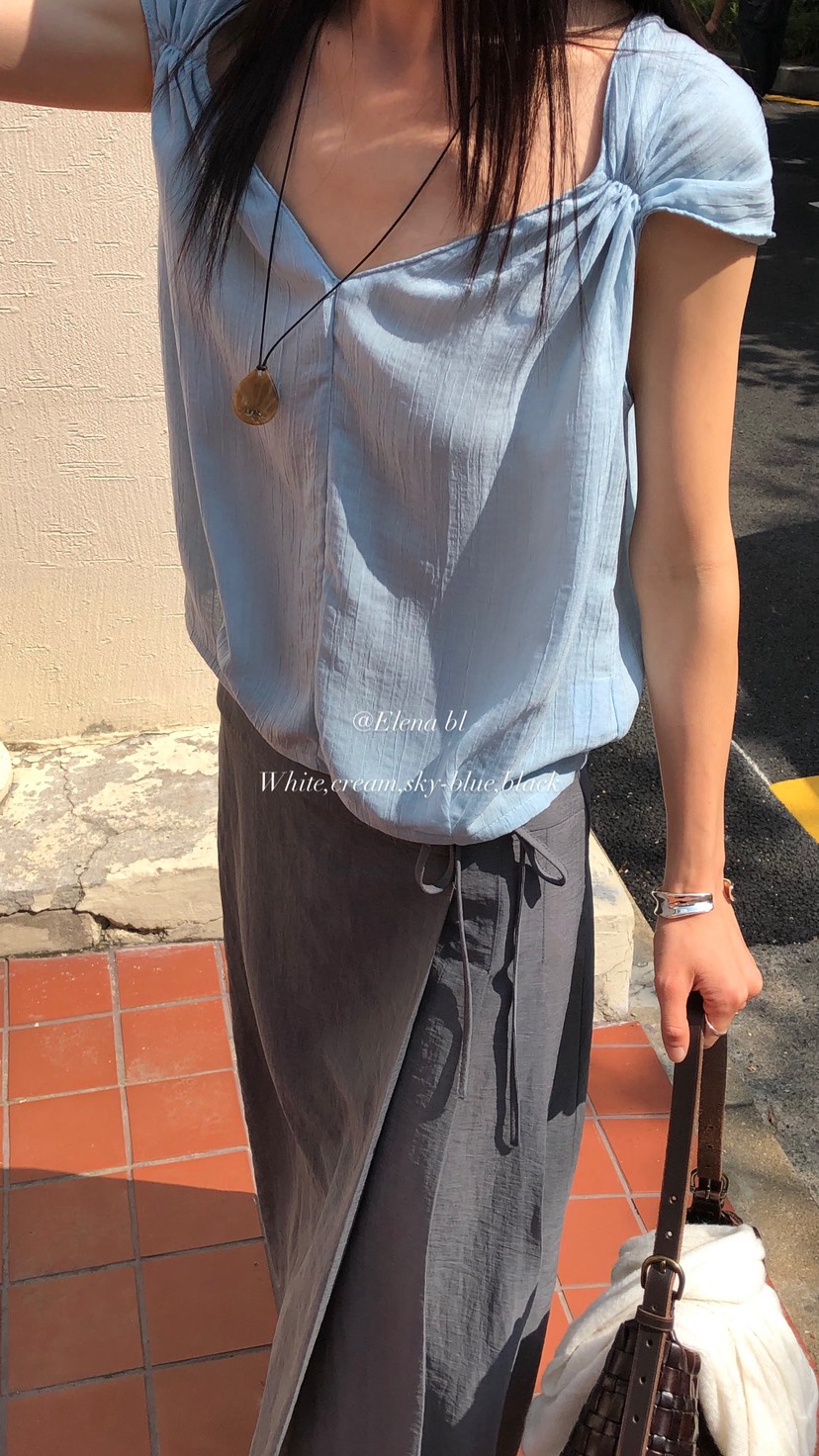 OVER RICH韓國直郵實拍女士新品推薦時尚人氣休閑吊帶背心OVER RICH吊帶/背心