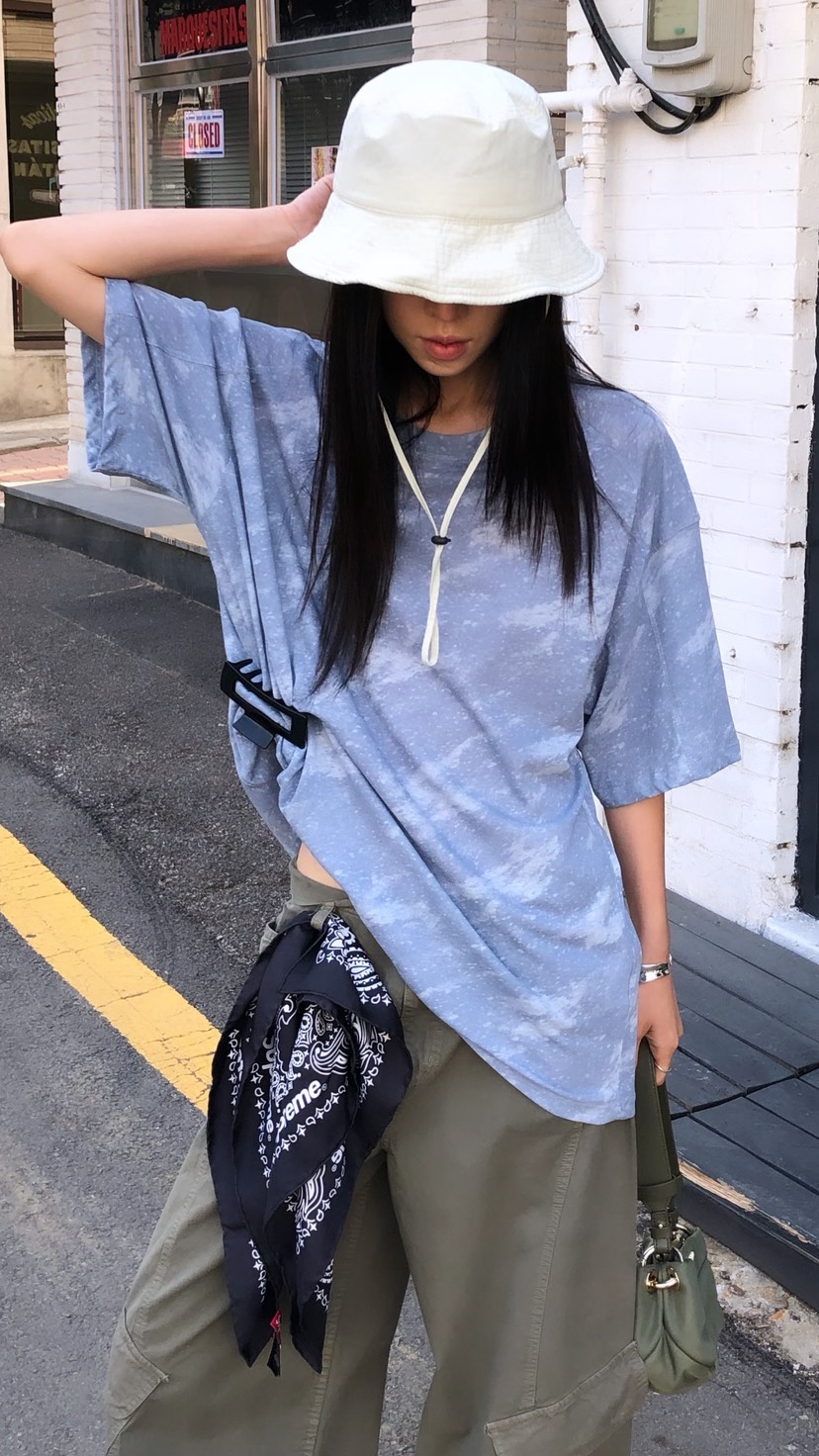 OVER RICH韓國東大門直郵女裝新款人氣26夏季時尚熱賣T恤OVER RICHT恤