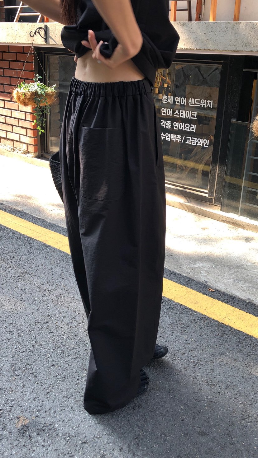 OVER RICH東大門實拍韓國女裝新款熱賣26夏季休閑褲串珠OVER RICH休閑褲