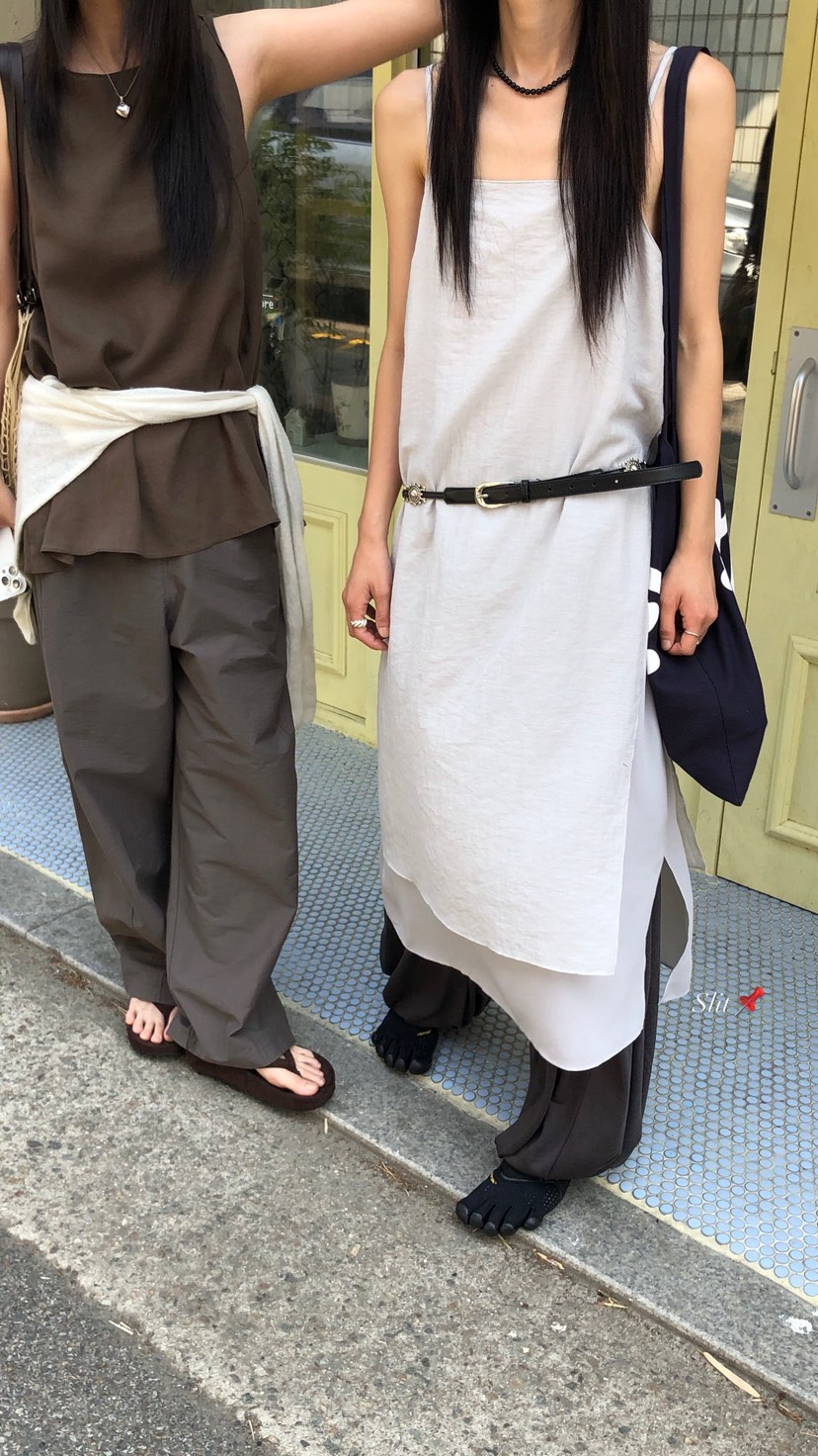 OVER RICH東大門實拍韓國女裝新款熱賣26夏季休閑褲串珠OVER RICH休閑褲