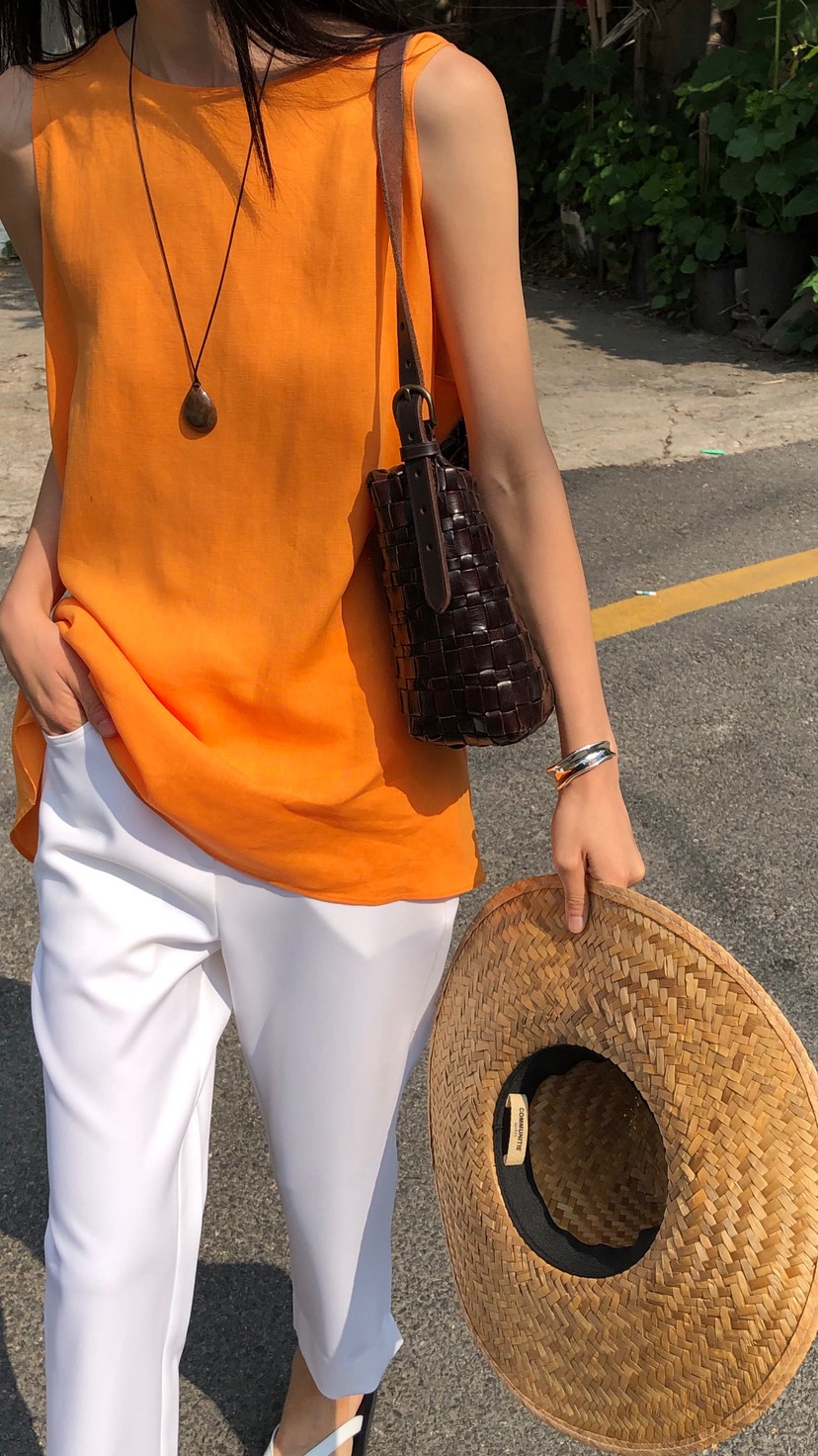 OVER RICH東大門實拍韓國女士新品人氣推薦26夏季吊帶背心OVER RICH吊帶/背心