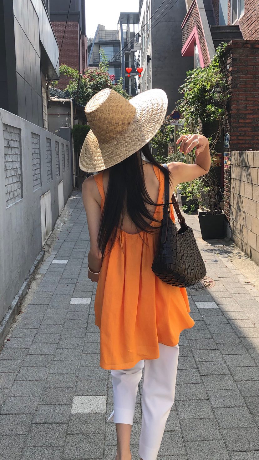 OVER RICH東大門實拍韓國女士新品人氣推薦26夏季吊帶背心OVER RICH吊帶/背心