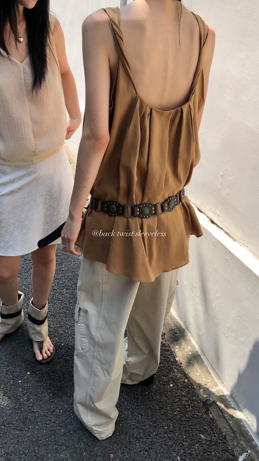 OVER RICH東大門實拍韓國女士新品人氣推薦26夏季吊帶背心OVER RICH吊帶/背心