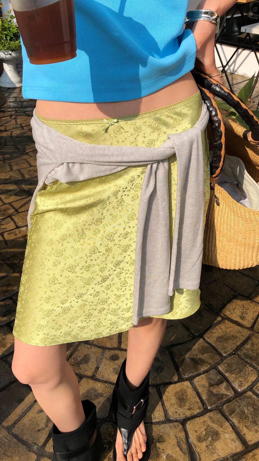 OVER RICH韓國代購女裝新款休閑26夏季人氣推薦時尚短裙OVER RICH短裙