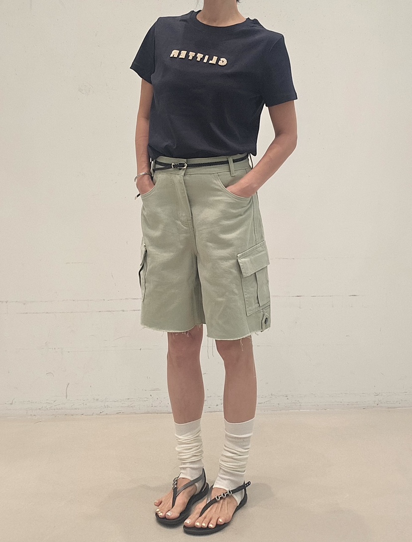 NEOUL韓國東大門直郵女士新款時尚休閑熱賣人氣短褲不含腰帶NEOUL/ahin雙領標簽短褲