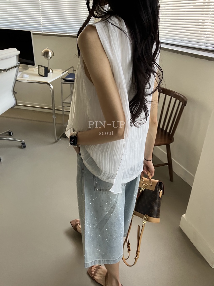 PIN-UP韓國直郵女裝新品休閑時尚26夏季熱賣推薦吊帶背心PIN-UP吊帶/背心