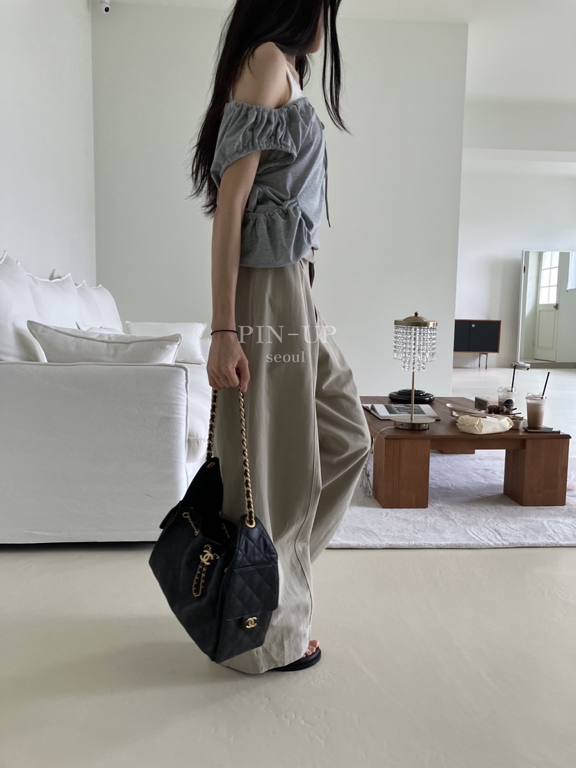 PIN-UP東大門實拍韓國女士新品休閑熱賣時尚推薦人氣休閑褲PIN-UP休閑褲
