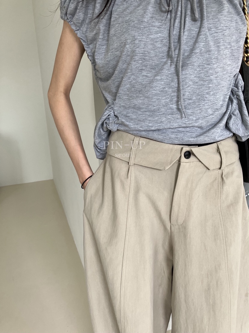 PIN-UP東大門實拍韓國女士新品休閑熱賣時尚推薦人氣休閑褲PIN-UP休閑褲