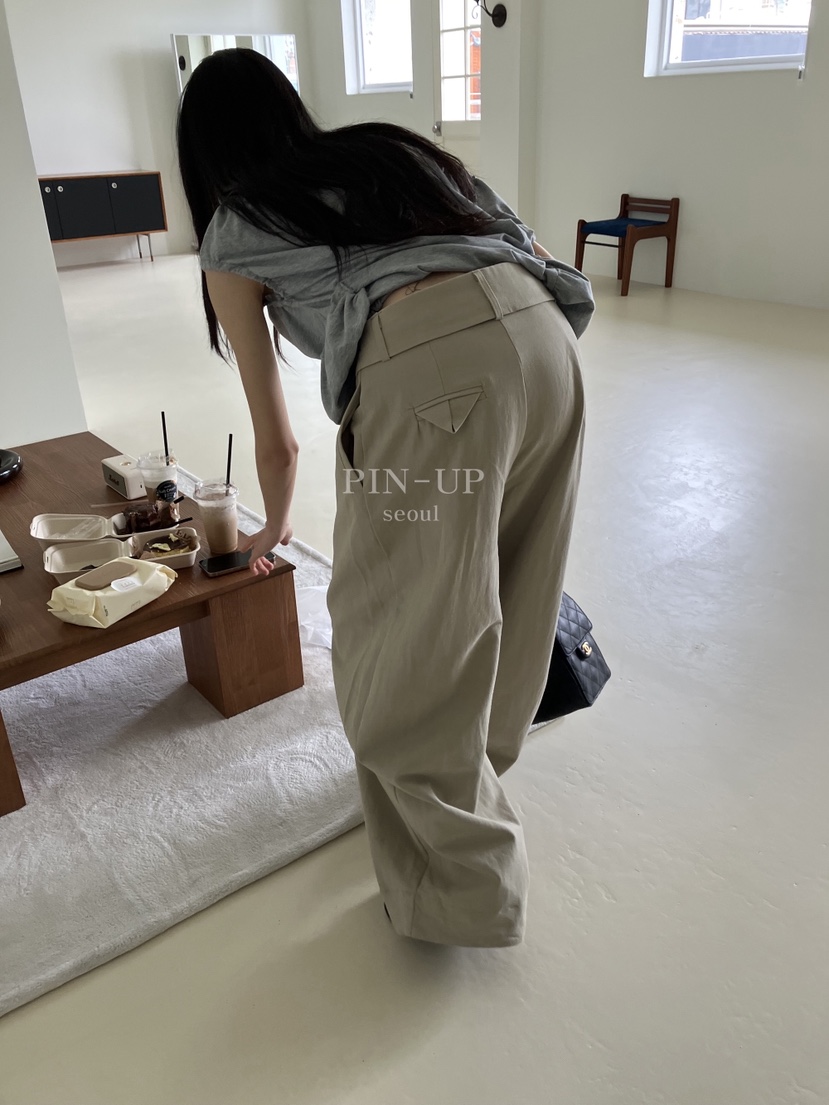 PIN-UP東大門實拍韓國女士新品休閑熱賣時尚推薦人氣休閑褲PIN-UP休閑褲
