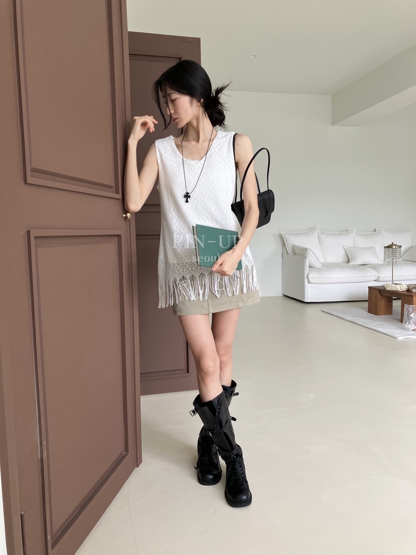 PIN-UP韓國代購女士新款推薦休閑人氣26夏季時尚吊帶背心PIN-UP吊帶/背心