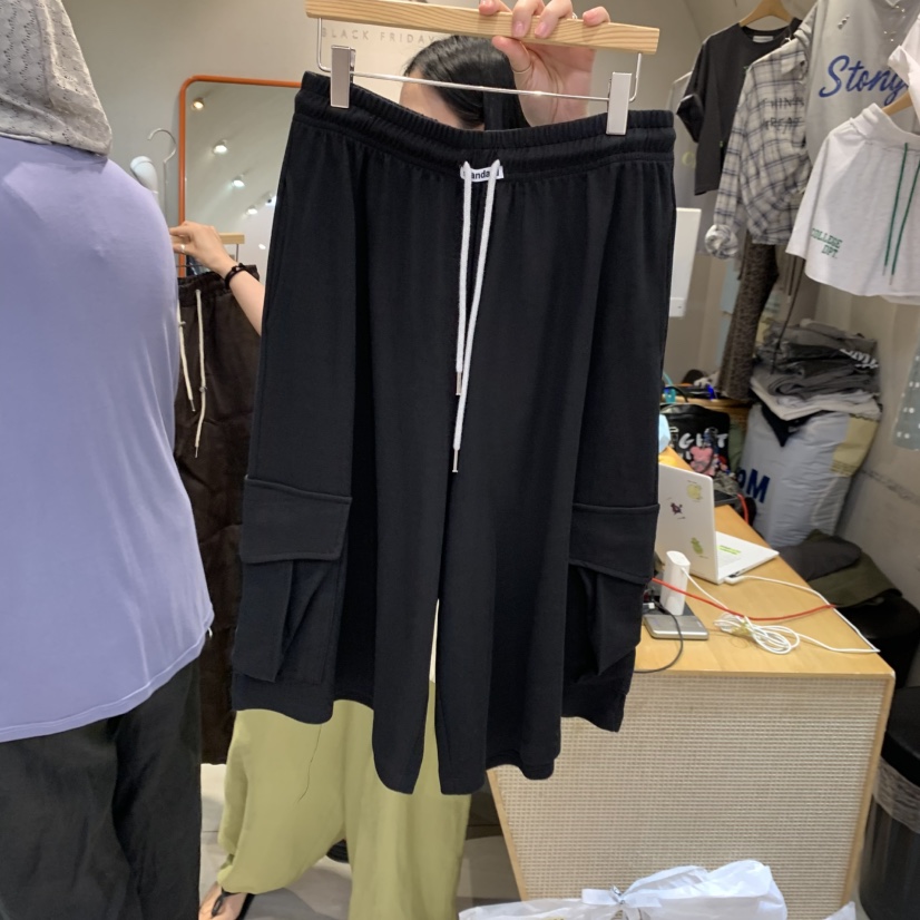 BLACKFRIDAY東大門實拍韓國女裝新品26夏季人氣推薦短褲工裝BLACK FRIDAY短褲圖色3