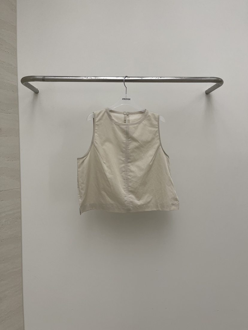 ATMOSPHERE韓國代購女裝新款推薦熱賣人氣時尚吊帶背心亞麻ATMOSPHERE/BLING吊帶/背心圖色1