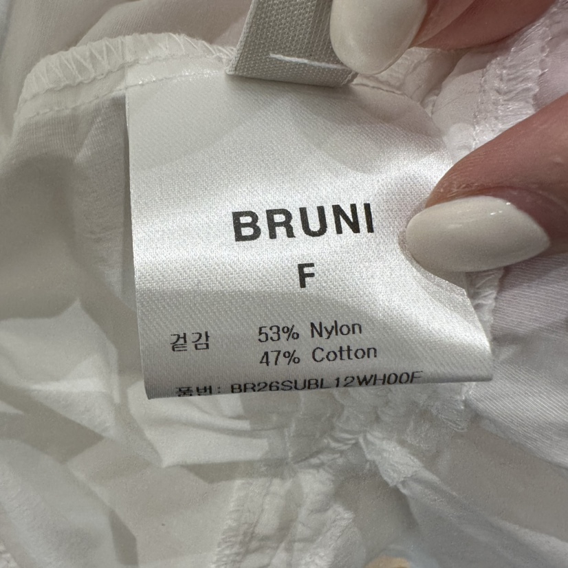 BRUNI/RICOTTA韓國代購女士新款休閑26夏季人氣襯衫蕾絲衫BRUNI/RICOTTA襯衫/蕾絲衫