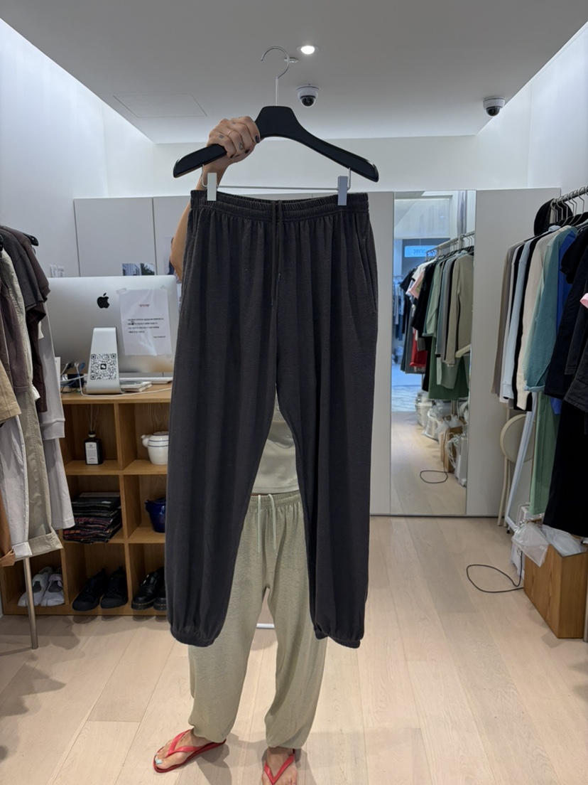 THE STARDUST韓國直郵女裝新品推薦26夏季時尚休閑褲亞麻THE STARDUST休閑褲圖色2