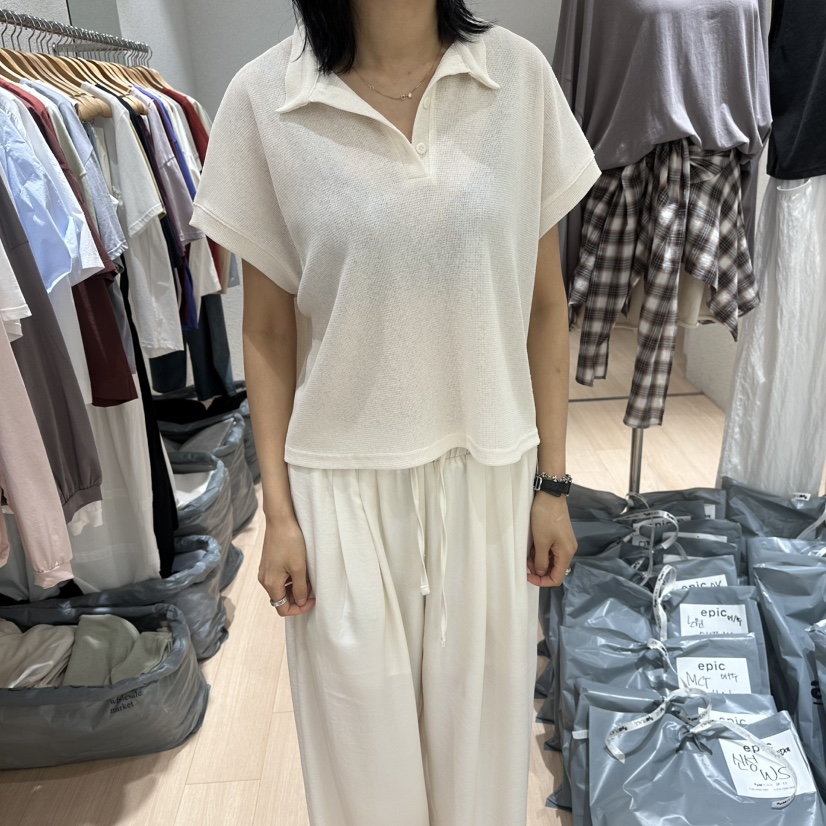 EPIC-S韓國東大門直郵女裝新款熱賣26夏季推薦人氣休閑T恤EPIC-ST恤圖色1