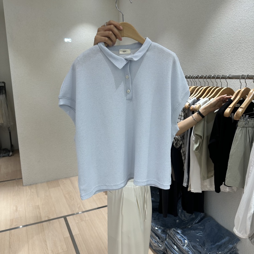 EPIC-S韓國東大門直郵女裝新款熱賣26夏季推薦人氣休閑T恤EPIC-ST恤圖色2