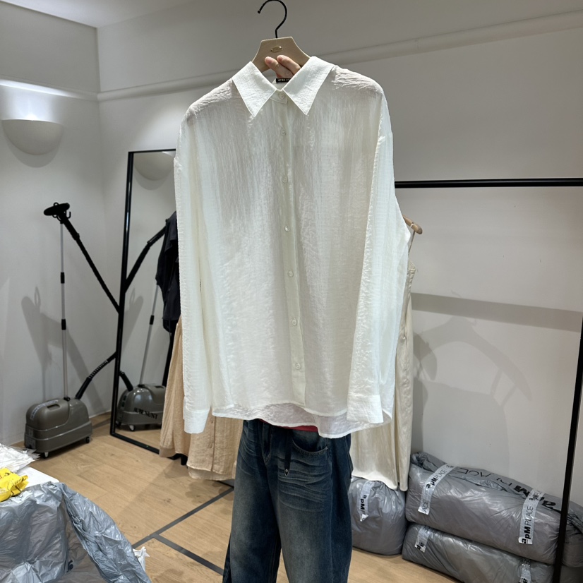 aube nunt韓國東大門代購女裝新品26夏季推薦襯衫蕾絲衫aube nunt襯衫/蕾絲衫圖色1