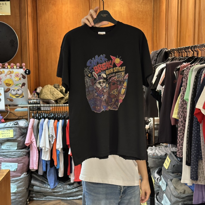 GARMENT-P韓國東大門直郵女士新品推薦休閑熱賣26夏季T恤GARMENTT恤圖色3