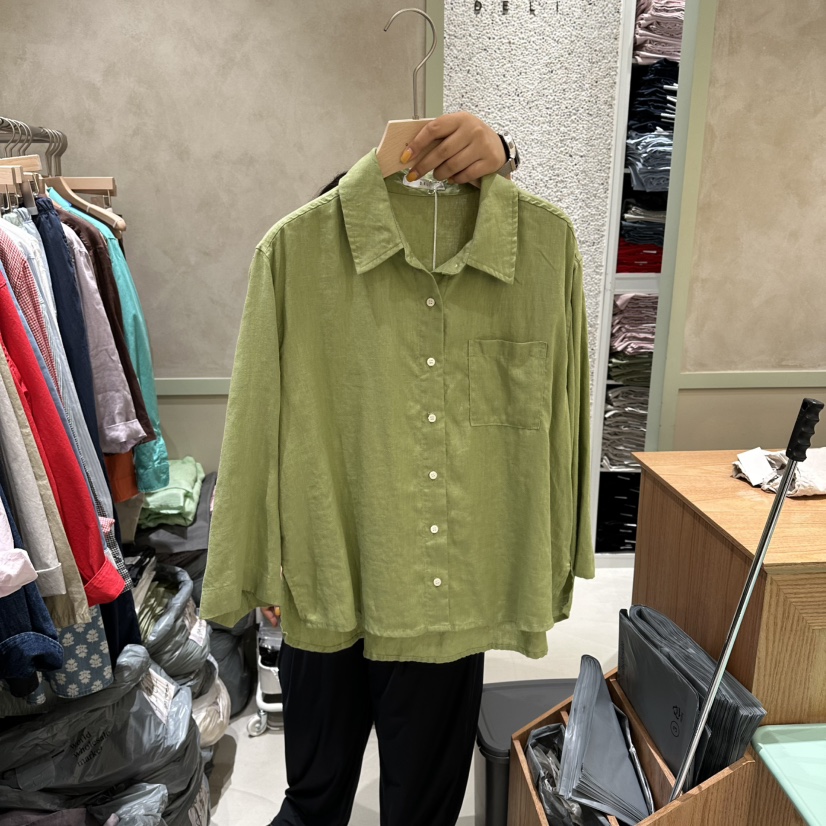 DELI JENNY東大門實拍韓國女裝新款26夏季推薦襯衫蕾絲衫DELI JENNY襯衫/蕾絲衫圖色2