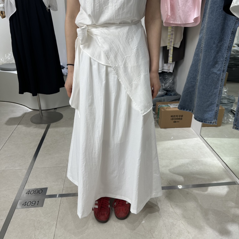 BETHEL東大門實拍韓國女裝新品26夏季時尚熱賣長裙不含屁簾BETHEL長裙圖色1