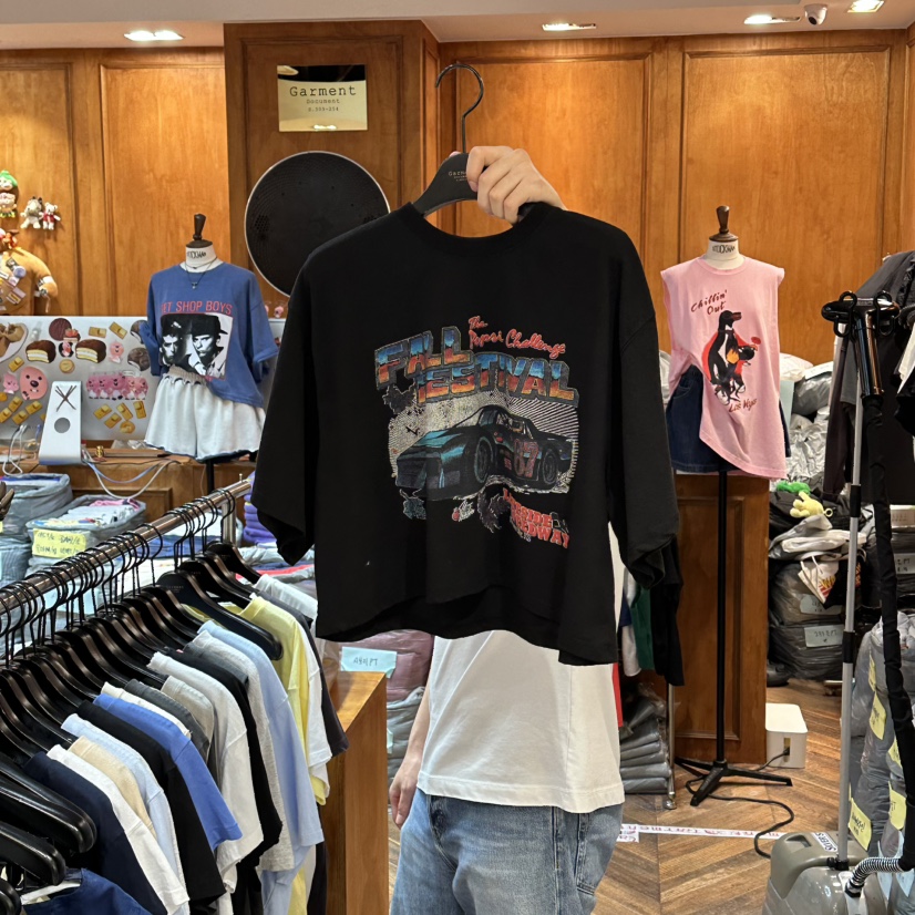 GARMENT-P韓國直郵女裝新款26夏季人氣熱賣時尚休閑推薦T恤GARMENTT恤圖色3