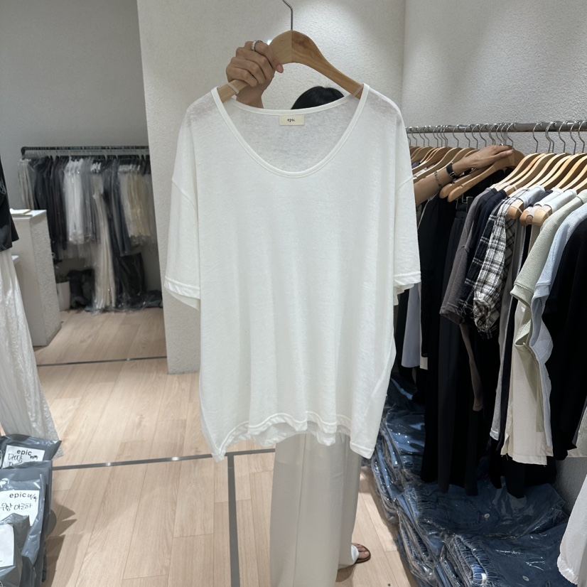 EPIC-S韓國代購女士新品人氣26夏季推薦時尚休閑熱賣T恤EPIC-ST恤圖色1
