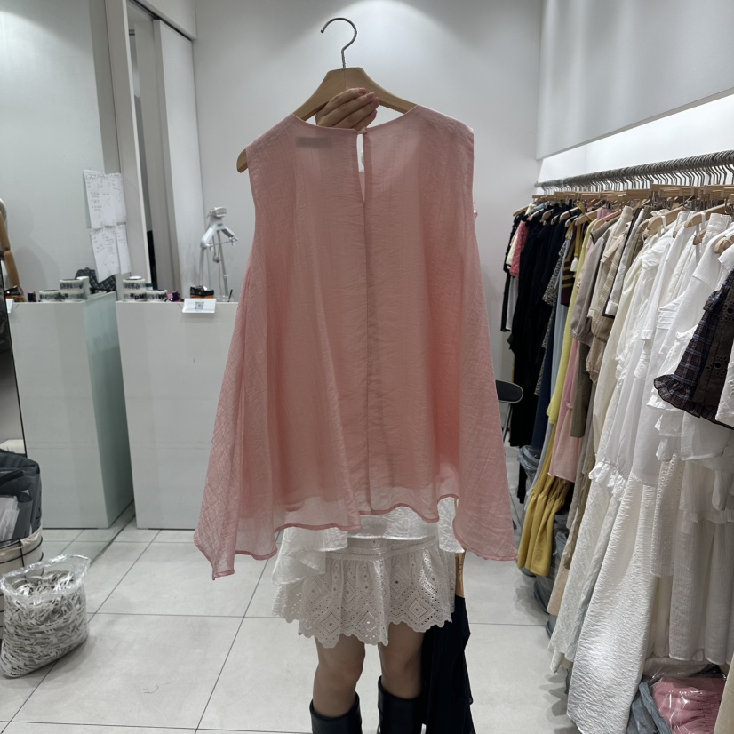 XPARTY韓國直郵女士新款休閑26夏季時尚熱賣推薦吊帶背心XPARTY吊帶/背心