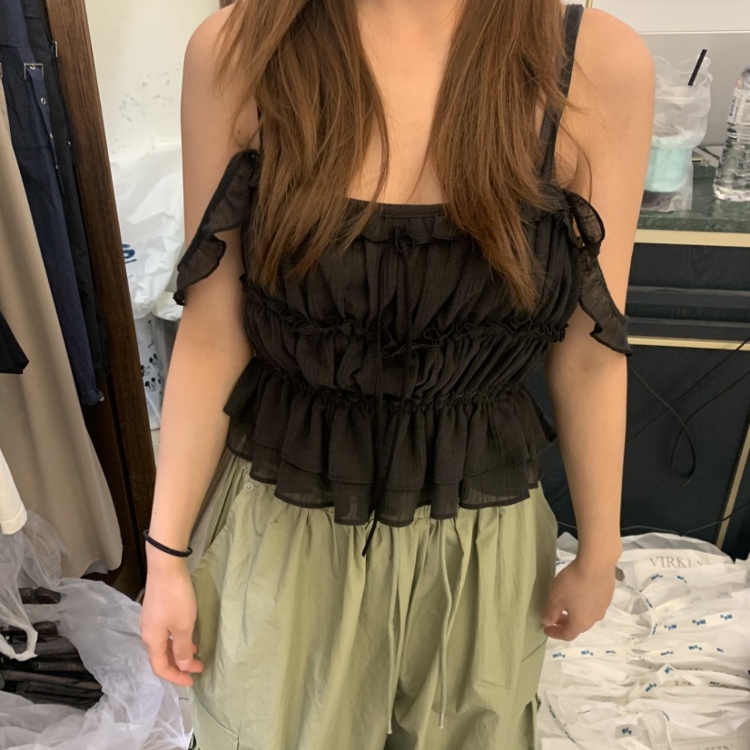 VIRKIN韓國直郵實拍女裝新款時尚熱賣推薦人氣26夏季吊帶背心VIRKIN吊帶/背心圖色2