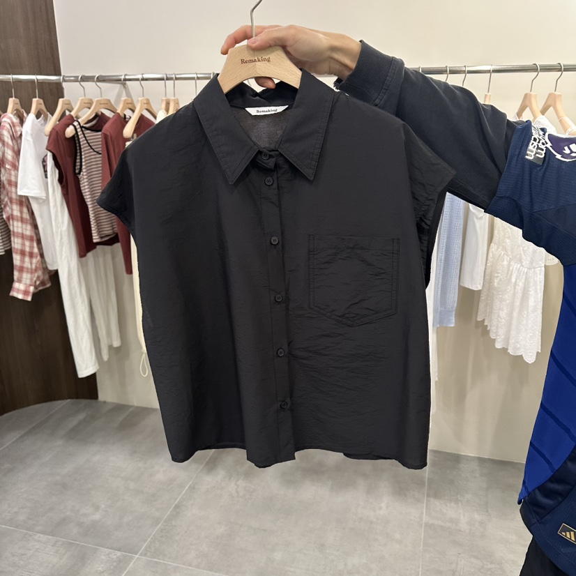 URBANSTORY/REMAKING韓國直郵女士新品熱賣休閑襯衫蕾絲衫Remaking/URBANSTORY襯衫/蕾絲衫圖色3