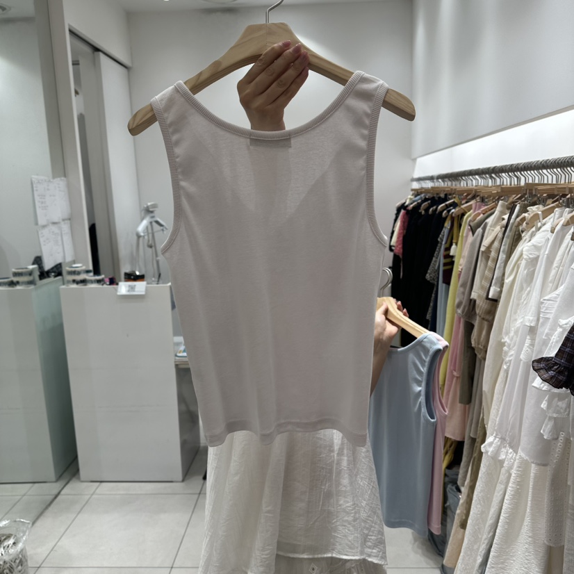 XPARTY韓國東大門代購女士新品26夏季時尚休閑人氣吊帶背心XPARTY吊帶/背心