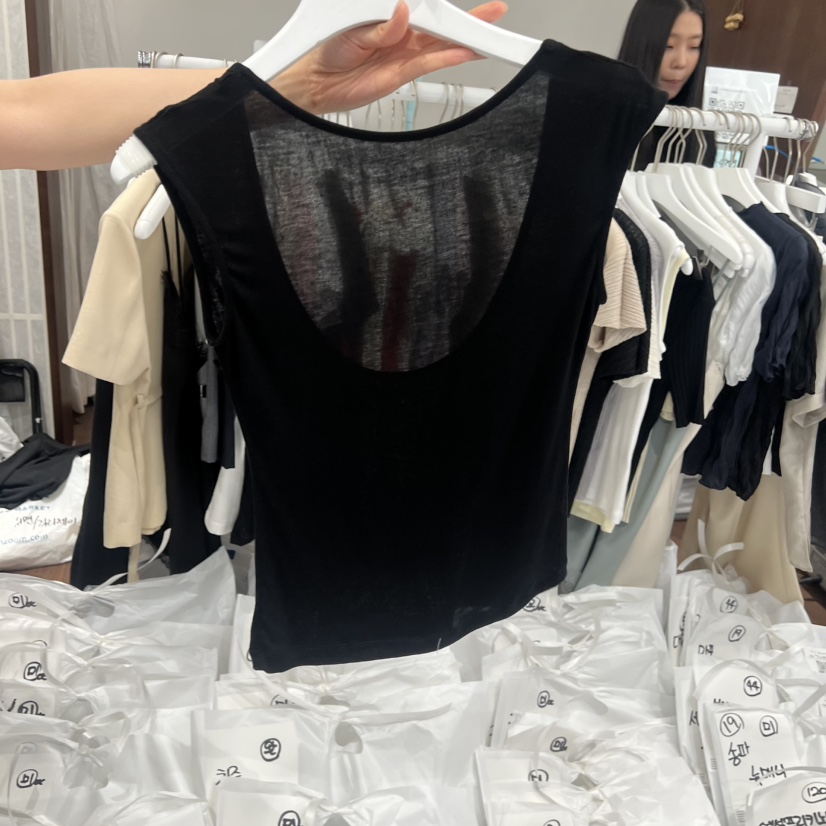 UNDERSTANDING韓國直郵女士新品熱賣休閑吊帶背心露背無袖UNDERSTANDING吊帶/背心圖色3