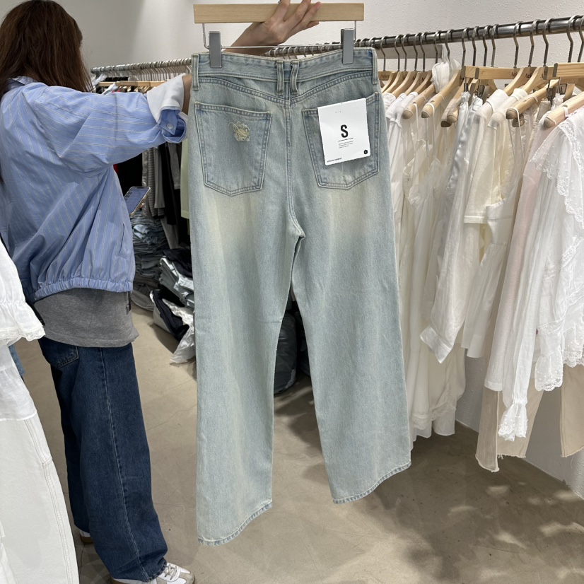 ACKER韓國直郵實拍女士新款推薦26夏季熱賣時尚休閑牛仔褲ACKER牛仔褲
