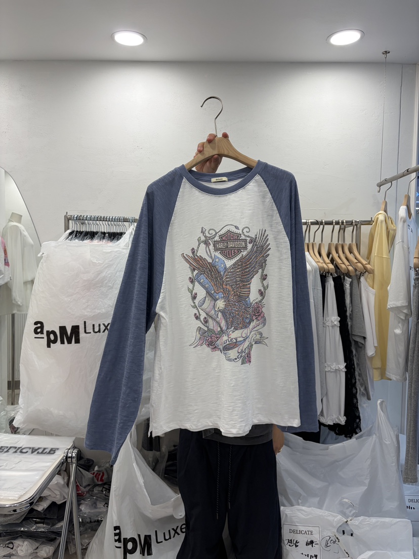 DELICATE東大門實拍韓國女裝新款人氣休閑時尚26夏季長袖T恤DELICATE長袖T恤圖色1