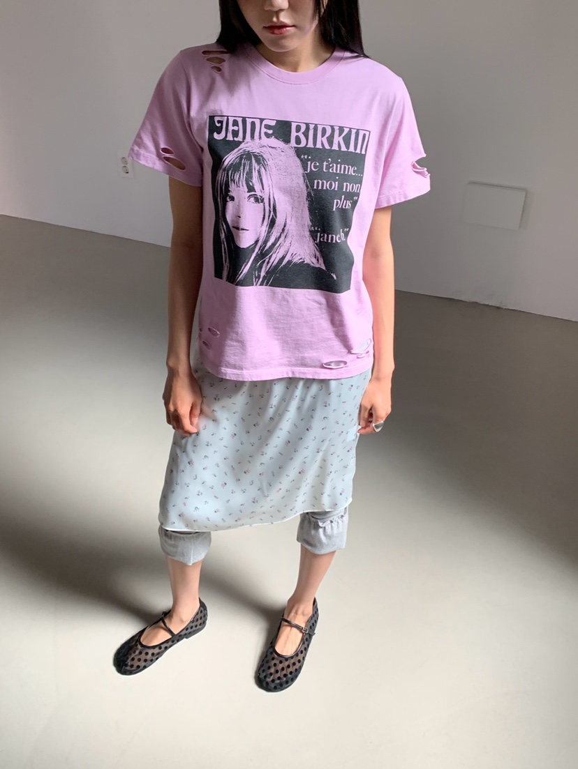 MORE THAN-P東大門實拍韓國女士新款26夏季時尚熱賣T恤MORE THANT恤