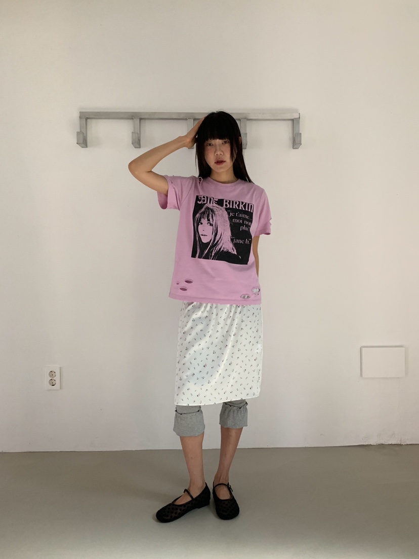 MORE THAN-P東大門實拍韓國女士新款26夏季時尚熱賣T恤MORE THANT恤