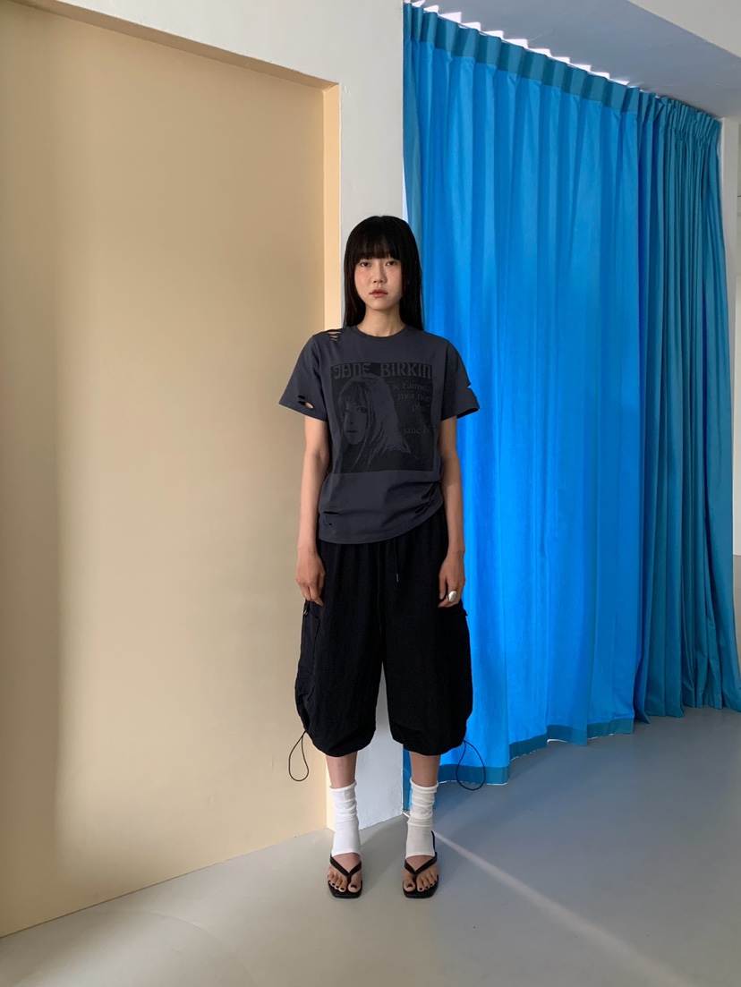 MORE THAN-P東大門實拍韓國女士新款26夏季時尚熱賣T恤MORE THANT恤