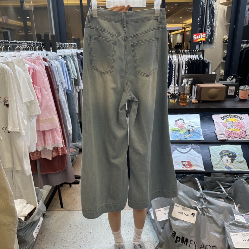 LE ETOILE東大門實拍韓國女裝新品時尚26夏季推薦牛仔褲Le etoile牛仔褲